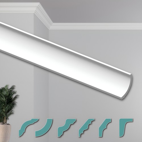 HEXIMO plafondlijsten modern piepschuim, 30 meter stuclijsten piepschuim lijsten - Afbeelding 57 van 78