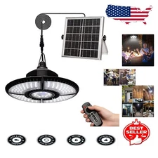 Energy-Saving Solar Light with Remote Control - Perfect for Sheds and Gardens