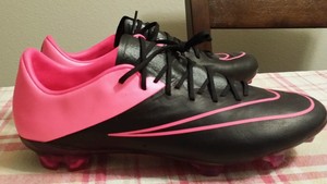 nike mercurial vapor x black and pink