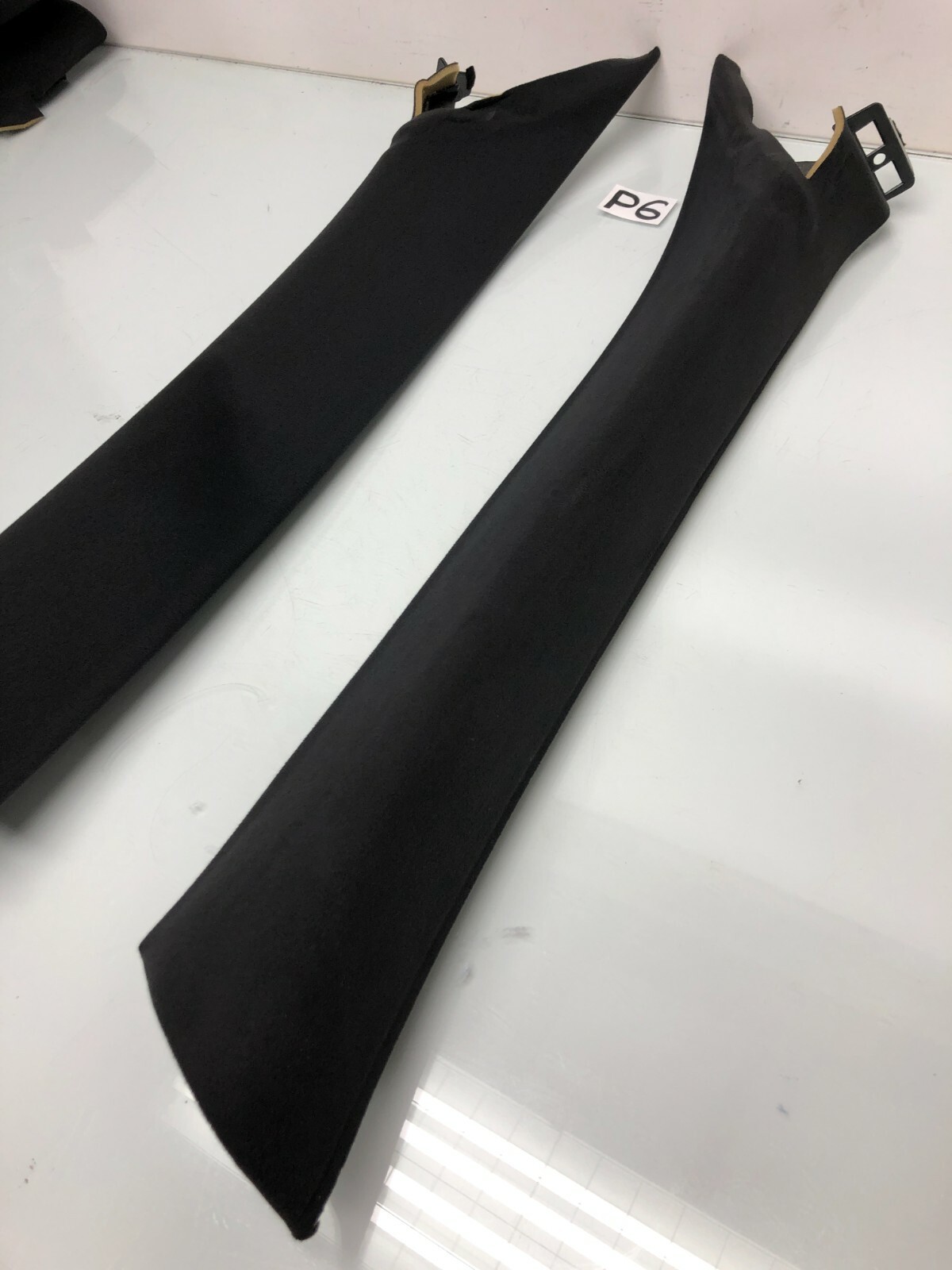 2014 - 2017 Maserati Ghibli Driver & Passenger A Pillar Panel Cover Pair OEM