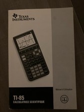 TI-85 - Manuel d'utilisation