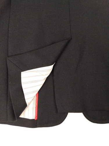 J Crew Womens Rhodes Blazer Petite Size 2, 2P Black 100% Wool E1036 - Picture 7 of 7