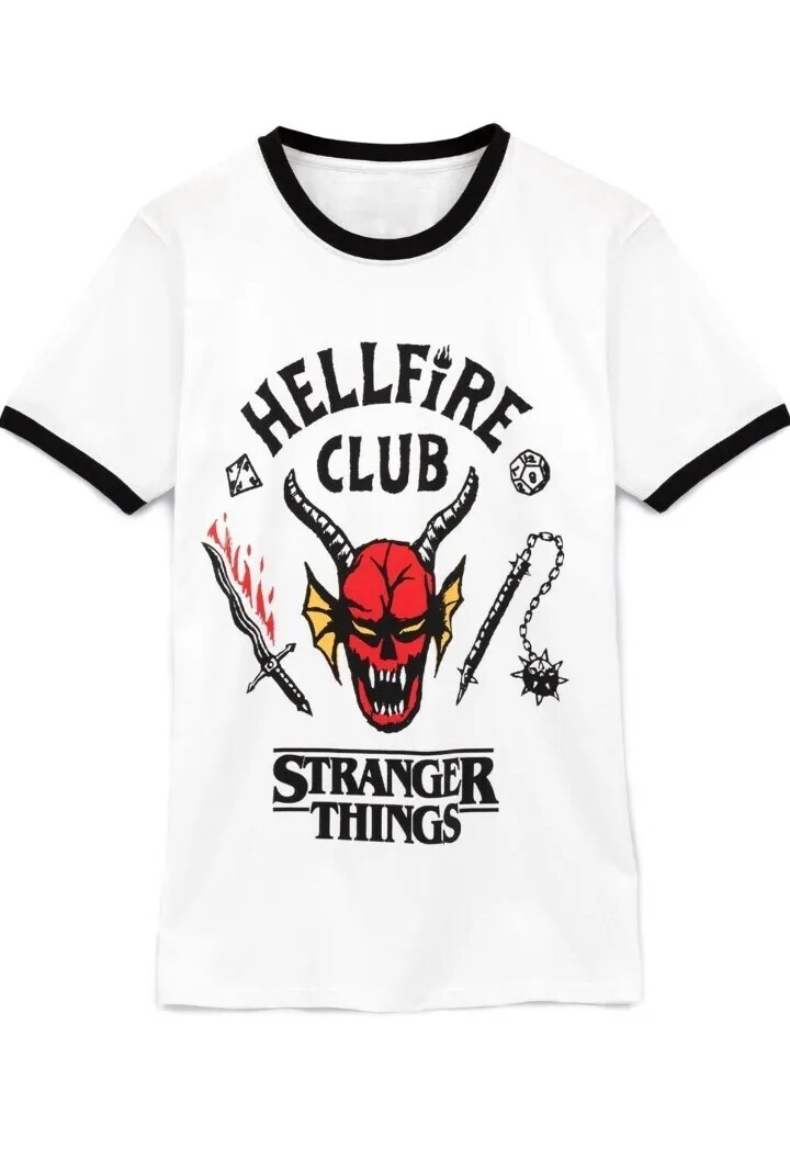 トップス Netflix Stranger things HELLFIRE CLUB hellfire club shirt stranger things netflix | eBay