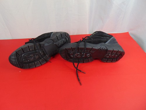 Men's WORKLOAD Spiker Steel Toe Ankle Work Boots Black Leather Size 14 US - Picture 9 of 9