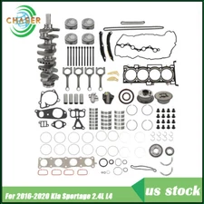 Fit For Kia Sportage 2.4L G4KJ Engine Overhaul Rebuild Kit Crankshaft & Con Rods
