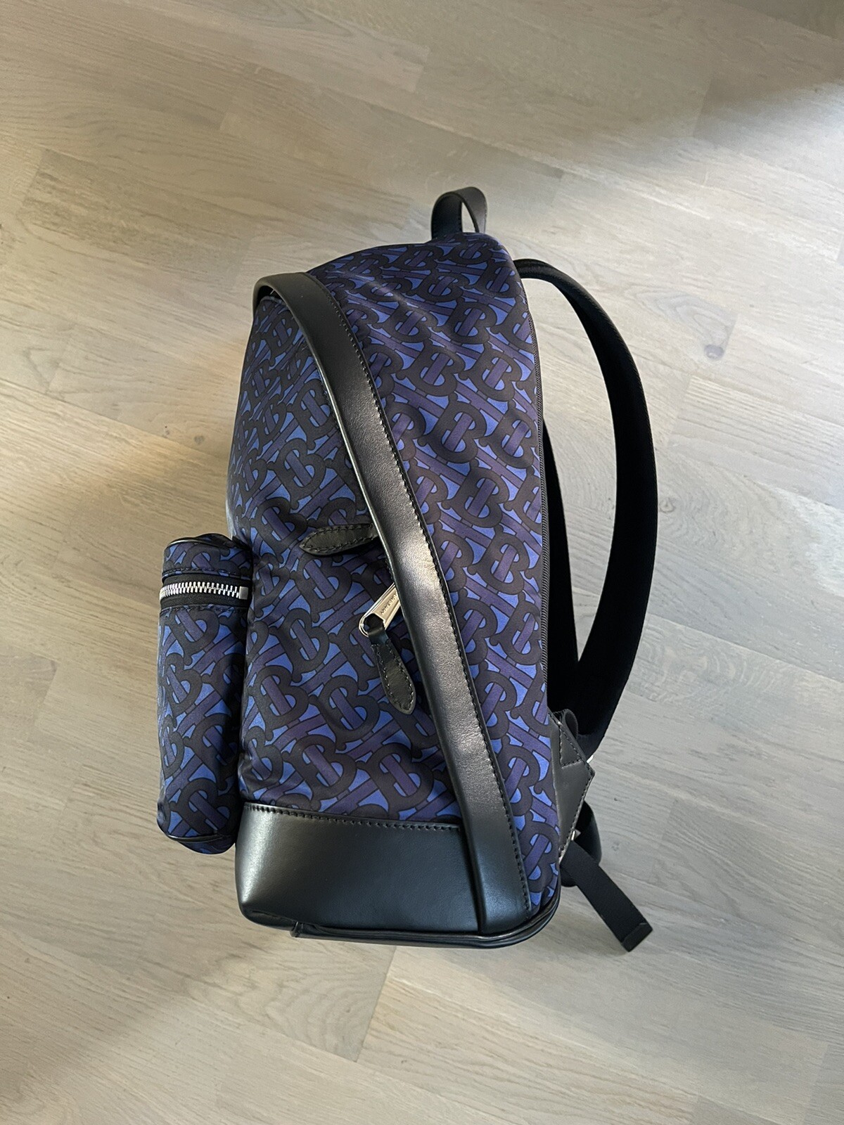 Burberry monogram print  backpack bag rucksack 10… - image 5