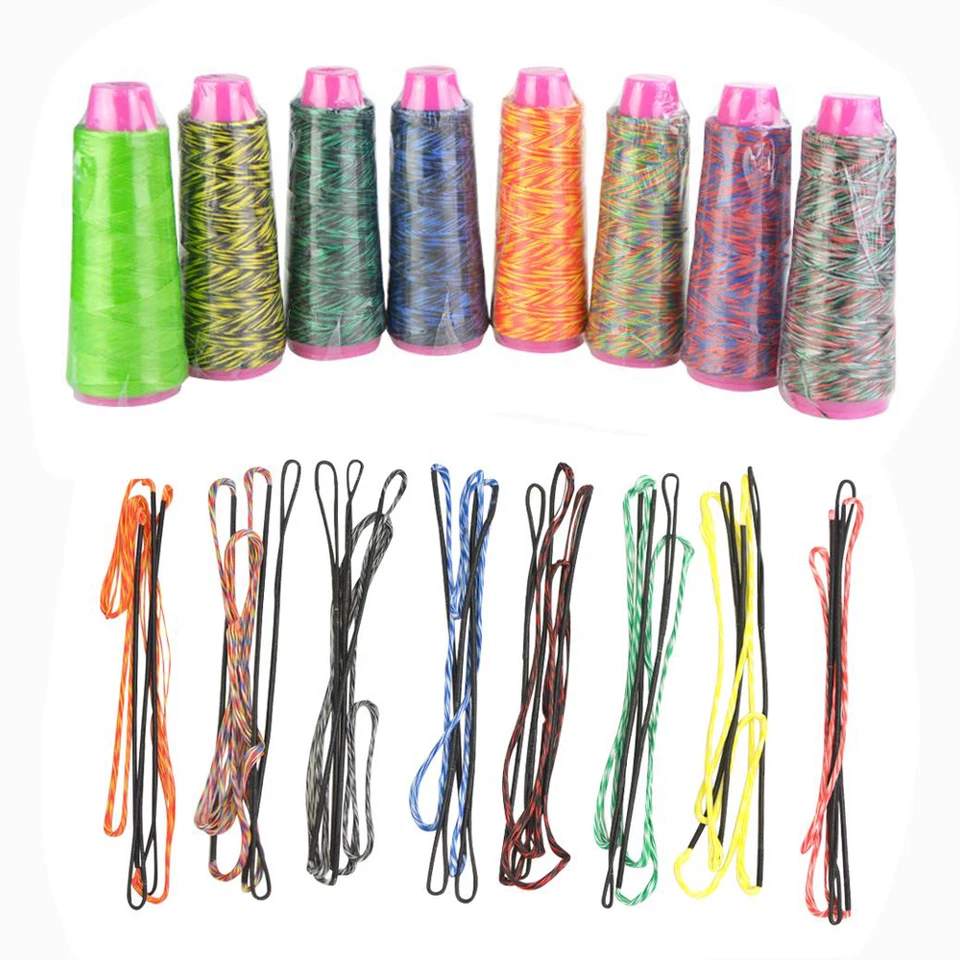 Archery Bowstring Material Dacron Bow String Cord Making Rope Recurve Compound - Image 2 of 4