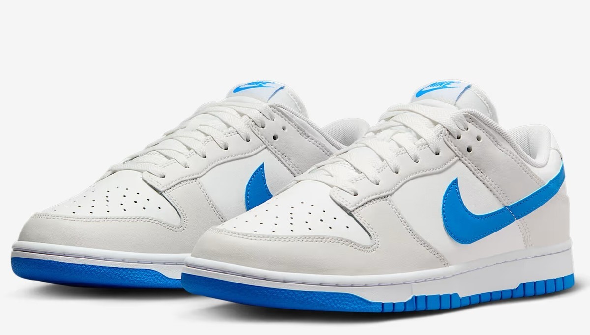 Nike Dunk Low Retro Summit White/Platinum Tint/Photo Blue DV0831