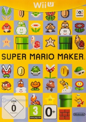 Nintendo Wii U Spiel - Super Mario Maker DE/EN mit OVP