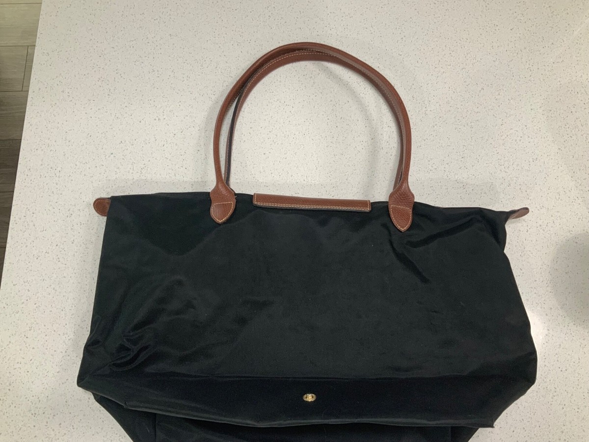 MONOTONE様‼️LONGCHAMP (made in FRANCE) Longchamp Le Pliage shopping modele depose tote bag Made In