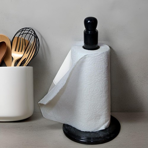 Marble Kitchen Towel Holder Stylish Organization for Your Culinary