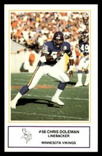 Minnesota Vikings Regional Police Issued Football Card Singles *You PICK CHOOSE*