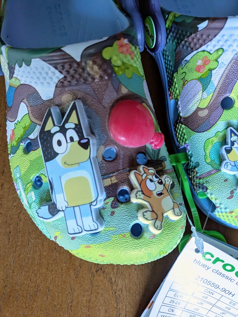Bluey X Crocs Kids And Toddler Sizes