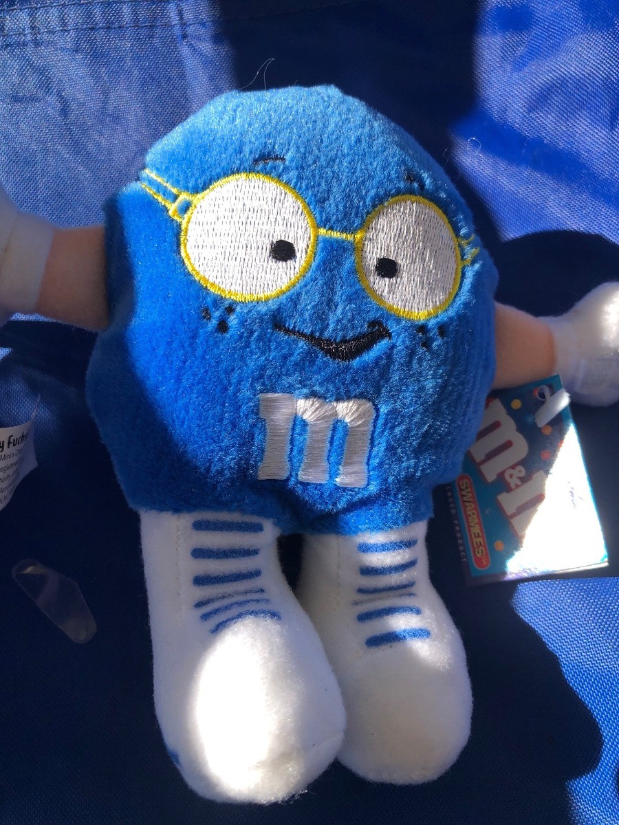 M&M Pesky Pink & Blue Minis Plush 1998 RARE MINT w TAGS | eBay