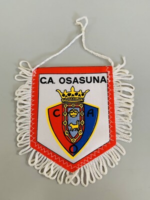 Fanion Vintage CA Osasuna – Espagne, Années 90, Bon état