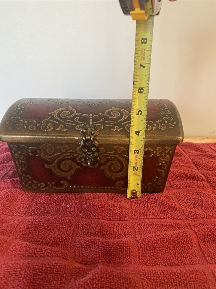 Vintage Curved Top Jewelry Box Styled By Mele eBay