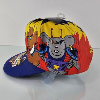 Vintage Biker Mice From Mars All Over Snapback Hat Logo 7