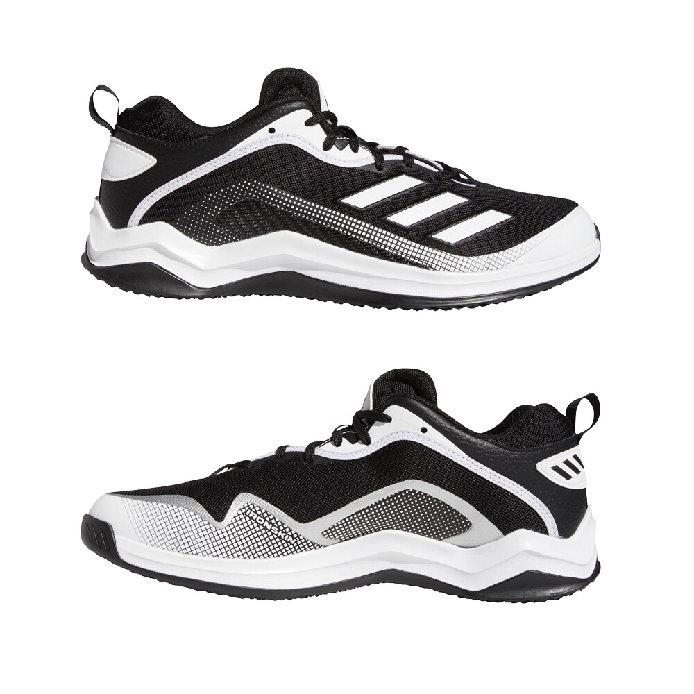 Adidas Black Icon 6 Men's Baseball Turf Shoes Black/White Turf Trainers | eBay