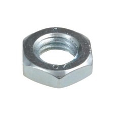 Pack of 2 Zinc M16 x 2.00p Metric Coarse Class 8 Hex Thin Lock Nut High Tensile