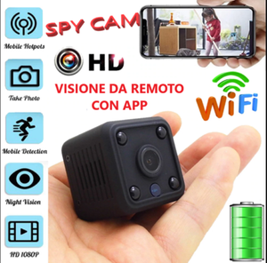 Telecamera Nascosta WiFi 5G 1080P - Mini Spy Cam Con Rilevamento Movimento E Visione Notturna - Foto 6