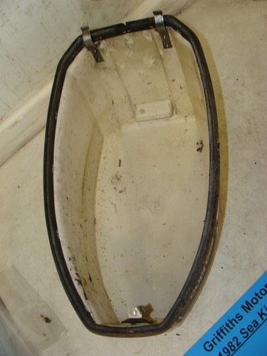 1982 Montgomery Ward CHRYSLER Sea King 7.5hp outboard hood cowling engine cover - Bild 11 von 13