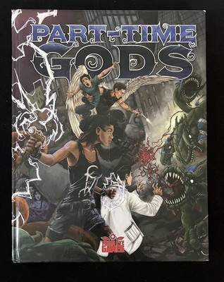 PART-TIME GODS (2nd Edition) Third Eye Games RPG role playing game d&d