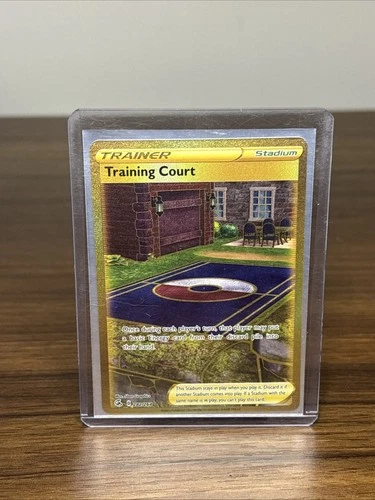 Training Court #282/264 Fusion Strike - Holo Gold Secret Rare Pokemon Card