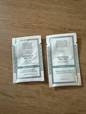Paula’s Choice Redness Relief Samples Cleanser & Moisturizer Spf 30