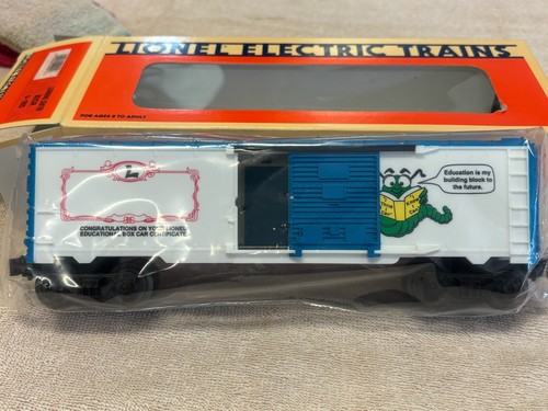 Coche de caja centro de aprendizaje Lionel 6-19925, nuevo en caja, daños menores en la caja | Zustand: New