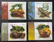 MALAYSIA 2009 TUBER PLANTS Set of 4V SG#MS1596-1599 MNH