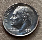 1997 (P)  US Roosevelt Dime "FREE SHIPPING"