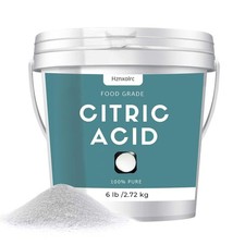 6 lb Citric Acid Powder Food Grade, 100 Pure, Citric Acid for Cleaning, Natu...