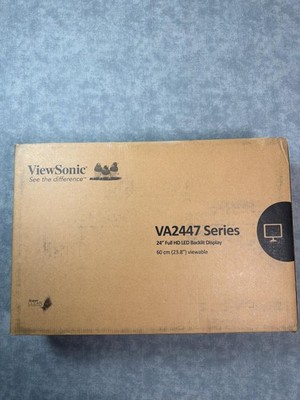 ViewSonic VA2447-MH 24'' LED Monitor 1080p Full HD HDMI VA2447 Series Display