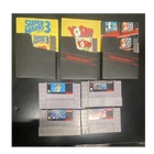 Nintendo NES & SNES Game Lot: Super Mario, Mega Man, TMNT, Aladdin, Platformer
