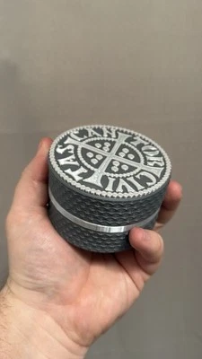 SWING N DIG SnD Coin Case Metal Detecting (Long Cross Hammered Coin Design)