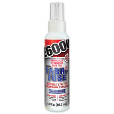 Fabri-Fuse Adhesive, 4 Fl Oz Bottle for Fabric Bonding and Crafting