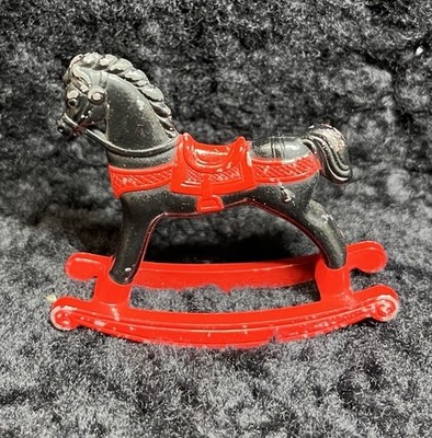 1981 Mattel Miniature Diecast Rocking Horse Figurine The Littles Dollhouse