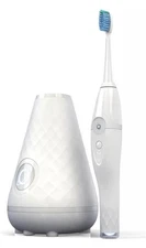 Tao Clean umma DIAMOND Sonic Toothbrush UV Sanitizing Kit White Station new