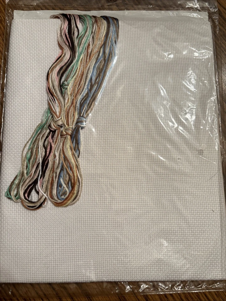 Janlynn Counted Cross Stitch Kit Baby Birth Record Giraffe Teddies 10" x 10" NEW - Image 3 of 3