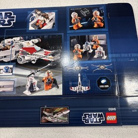 Lego Star Wars 9493 X-wing Starfighter Empty Box