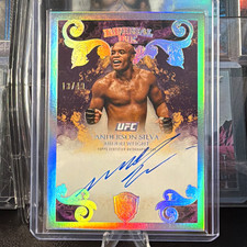 Topps 2025 UFC Royalty Imperial Ink Anderson Silva Auto II-AS /49