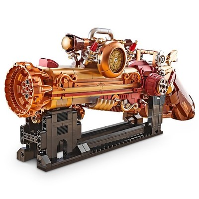 Ideas Steampunk Mechanical Building Blocks Set for Adults, Building Kit with ...