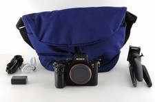 Sony a7II ILCE-7M2 24.3MP Mirrorless Camera 18,345 shots w/Bag -Near Mint-