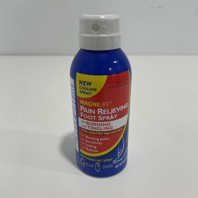 Magnilife Pain Relieving Foot Leg Spray Burning Tingling Homeopathic 3 Oz