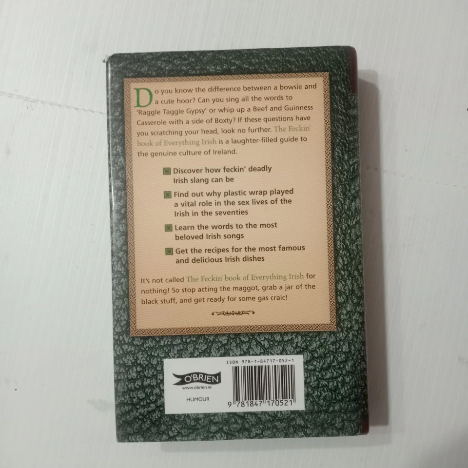 The Feckin’ Book of Everything Irish by Donal O’Dea | Hardcover Humour Gift Book - image 2 of 4