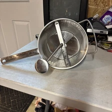 Stainless Steel Food Mill  Unbranded