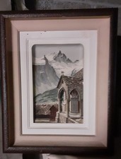 Tableau ancien en relief