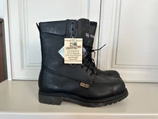 Prospector Leather Military Law Enforcement Boots Mens 13W Goretex Vibram NICE!