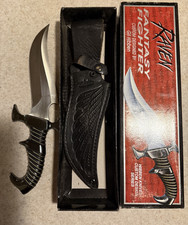 Hibben Knives Gil Hibben Raven UC700 Knife w/ Sheath & Box