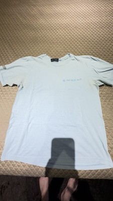 Vintage Y2K Papi Equipo Papi T-Shirt Made USA Light Blue Logo Tee Men s M